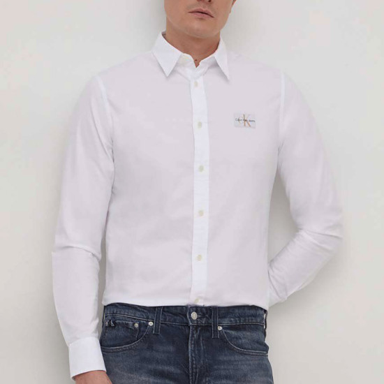 Calvin Klein Ανδρικό πουκάμισο Oxford Badge Shirt